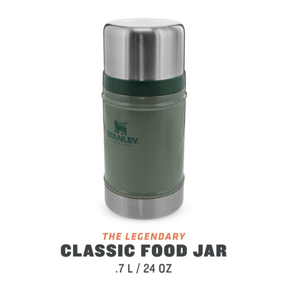 Stanley Legendary Classic Food Jar - 0.7L Hammertone Green